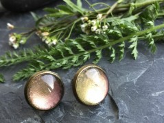 Čtyřlístkové náušnice - S.Steel