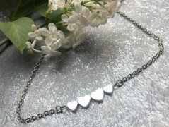 Čtyřlístkové náušnice - S.Steel