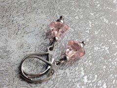 Čtyřlístkové náušnice - S.Steel