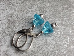 Čtyřlístkové náušnice - S.Steel