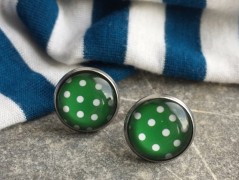 Čtyřlístkové náušnice - S.Steel