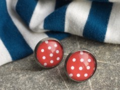 Čtyřlístkové náušnice - S.Steel