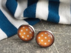 Čtyřlístkové náušnice - S.Steel