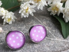 Čtyřlístkové náušnice - S.Steel