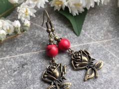 Čtyřlístkové náušnice - S.Steel