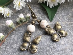 Čtyřlístkové náušnice - S.Steel