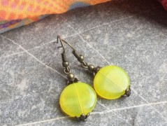 Čtyřlístkové náušnice - S.Steel