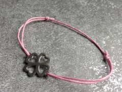 Čtyřlístkové náušnice - S.Steel