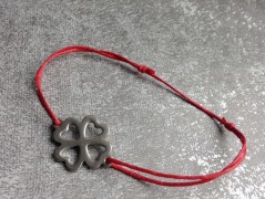 Čtyřlístkové náušnice - S.Steel