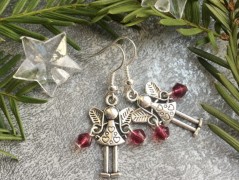 Čtyřlístkové náušnice - S.Steel