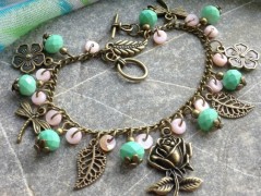 Čtyřlístkové náušnice - S.Steel