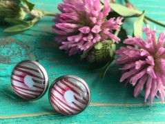 Čtyřlístkové náušnice - S.Steel