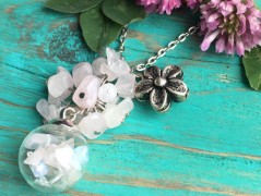 Čtyřlístkové náušnice - S.Steel