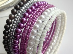 Čtyřlístkové náušnice - S.Steel