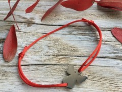 Čtyřlístkové náušnice - S.Steel