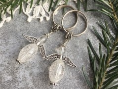 Čtyřlístkové náušnice - S.Steel