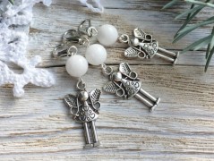 Čtyřlístkové náušnice - S.Steel