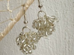 Čtyřlístkové náušnice - S.Steel