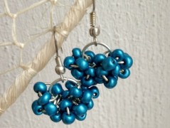 Čtyřlístkové náušnice - S.Steel