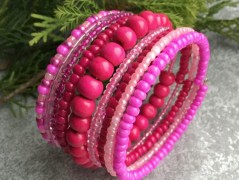 Čtyřlístkové náušnice - S.Steel