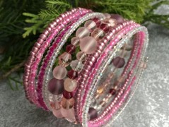 Čtyřlístkové náušnice - S.Steel