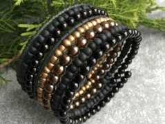 Čtyřlístkové náušnice - S.Steel