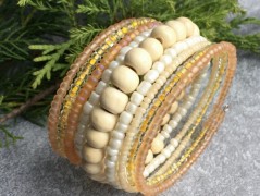 Čtyřlístkové náušnice - S.Steel