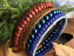 Čtyřlístkové náušnice - S.Steel