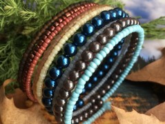 Čtyřlístkové náušnice - S.Steel