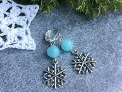 Čtyřlístkové náušnice - S.Steel