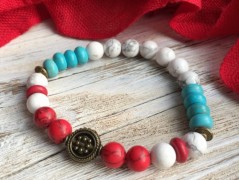 Čtyřlístkové náušnice - S.Steel