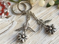 Čtyřlístkové náušnice - S.Steel