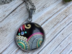 Čtyřlístkové náušnice - S.Steel