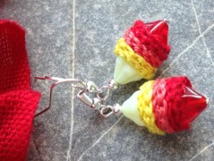 Čtyřlístkové náušnice - S.Steel