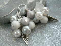 Čtyřlístkové náušnice - S.Steel