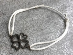 Čtyřlístkové náušnice - S.Steel