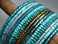 Čtyřlístkové náušnice - S.Steel