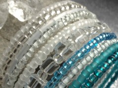 Čtyřlístkové náušnice - S.Steel