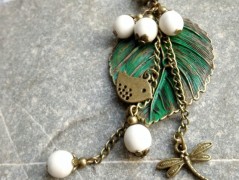 Čtyřlístkové náušnice - S.Steel