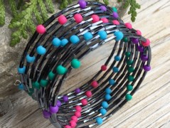 Čtyřlístkové náušnice - S.Steel