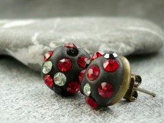 Čtyřlístkové náušnice - S.Steel