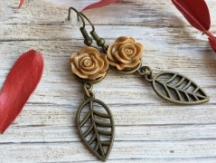 Čtyřlístkové náušnice - S.Steel