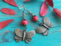 Čtyřlístkové náušnice - S.Steel