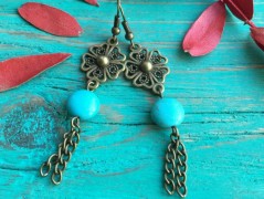 Čtyřlístkové náušnice - S.Steel