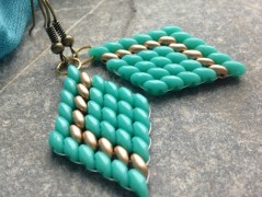 Čtyřlístkové náušnice - S.Steel