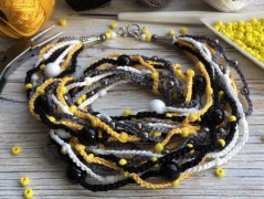 Čtyřlístkové náušnice - S.Steel