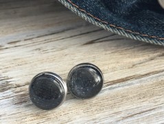 Čtyřlístkové náušnice - S.Steel