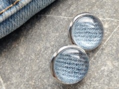 Čtyřlístkové náušnice - S.Steel