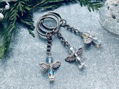 Čtyřlístkové náušnice - S.Steel