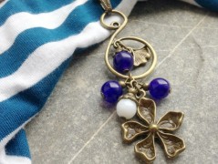 Čtyřlístkové náušnice - S.Steel